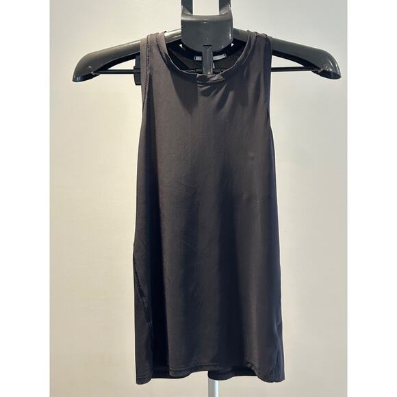 Athleta Women's Black Racerback Athletic Tank Top Size XXS - Picture 1 of 3